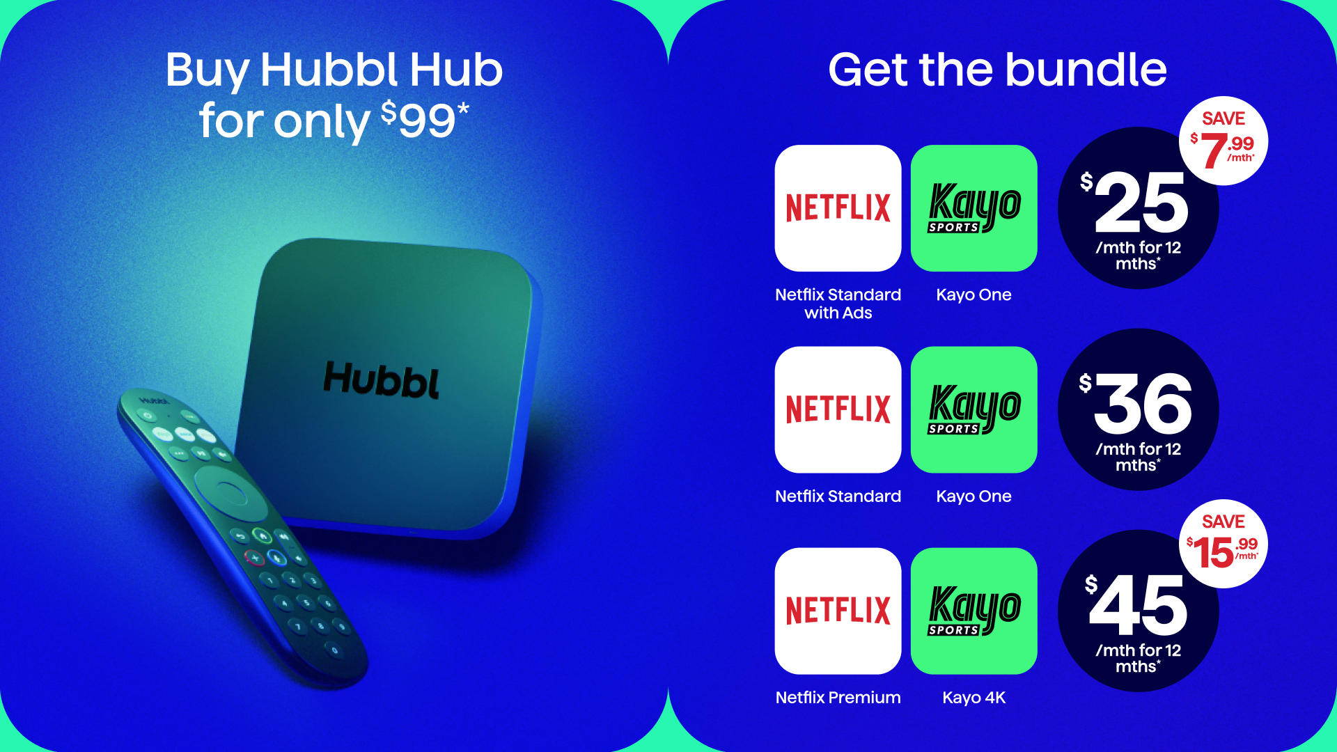 Hubbl bundles