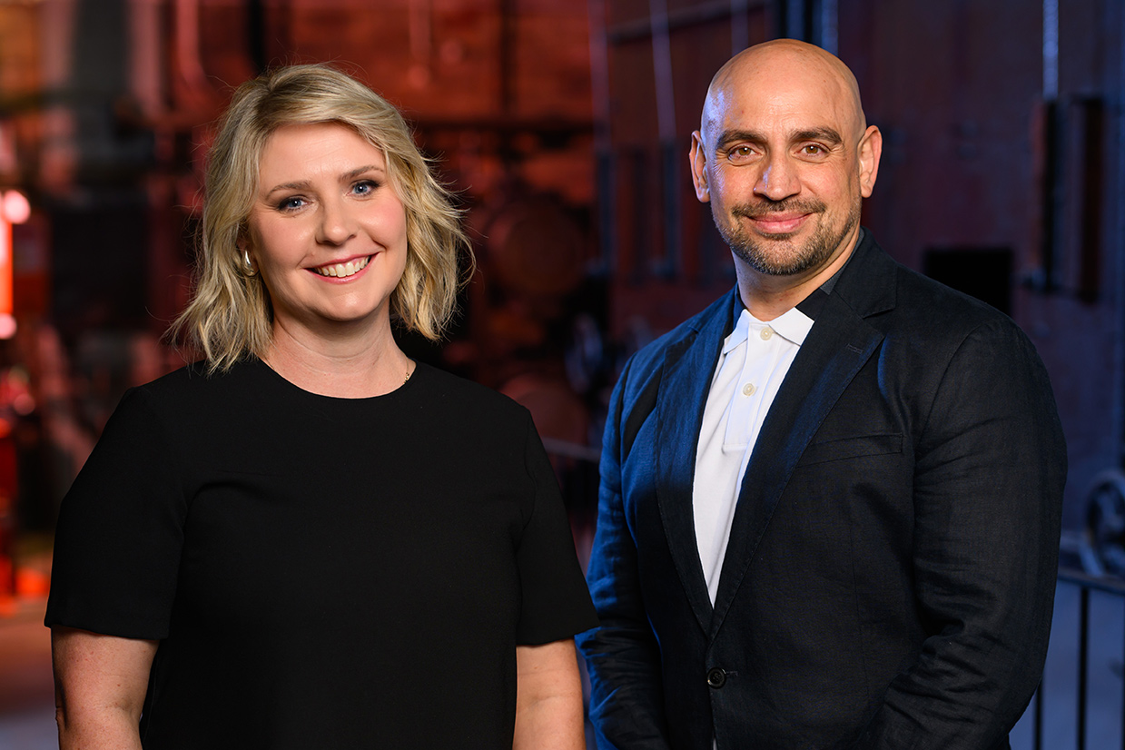 Rachel Miller, Head of Sydney Sales, Foxtel Media and Nev Hasan, Chief Sales Officer, Foxtel Media